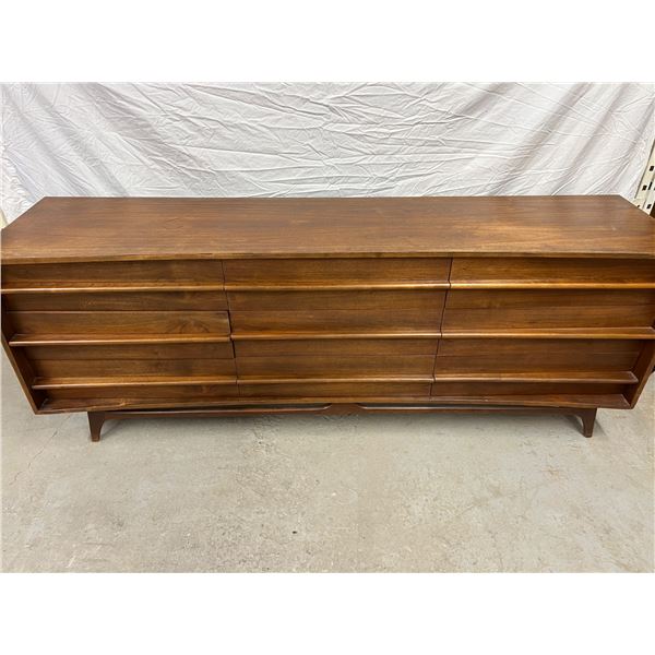Mid Century Dresser & Mirror