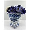 Image 1 : Blue & White Bombay Planter