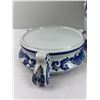Image 3 : Blue & White Bombay Planter
