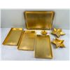Image 1 : Decorative Golden Trays