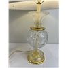 Image 5 : Pair of Table Lamps with Crystal Bases