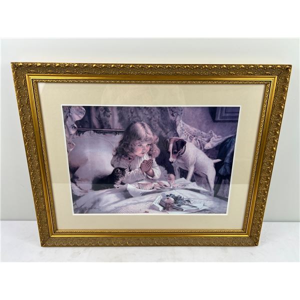 Framed Prayer Art Print
