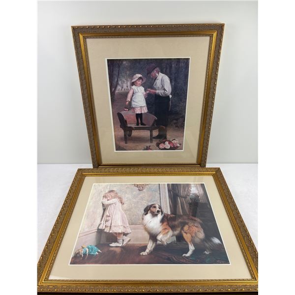 Pair of Framed Art Prints