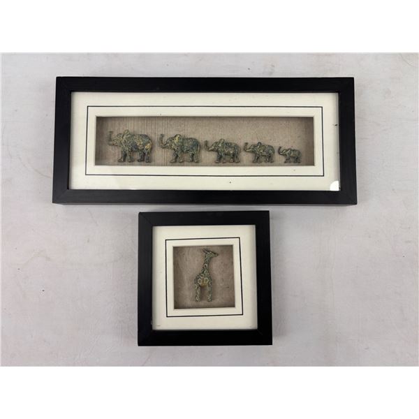 Framed Animal Artwork