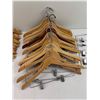 Image 2 : Assortment of Wooden Hangers