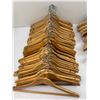 Image 4 : Assortment of Wooden Hangers