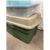 Image 5 : Assortment of Storage Totes