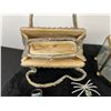 Image 2 : Assortment of Brooches, Hair Accessories, Hand Bag and Jewelry Box