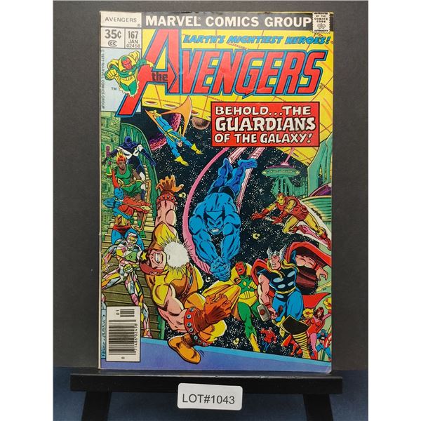 Avengers #167 (1978) KEY ISSUE