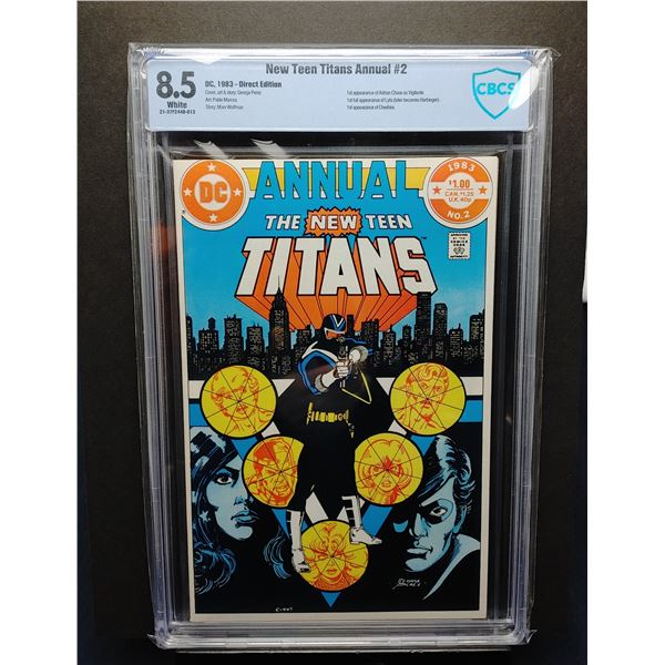 New Teen Titans Annual #2 (1983) CBCS 8.5 KEY ISSUE