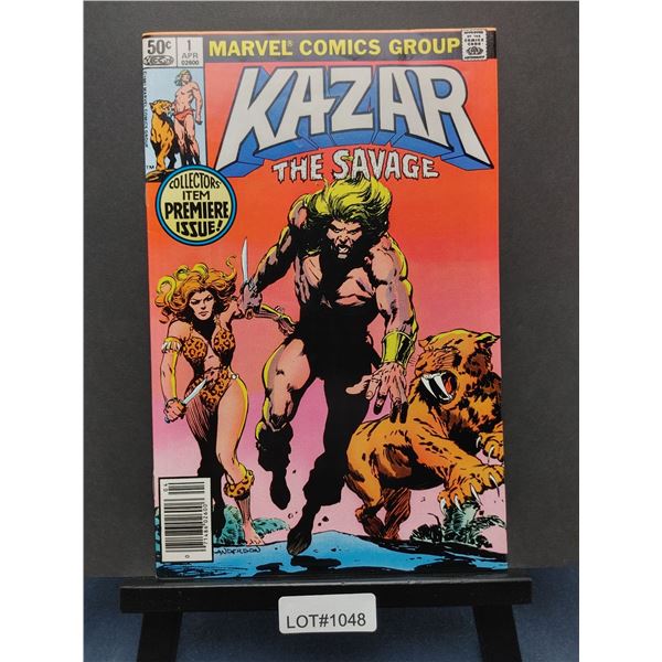 Kazar The Savage #1 (1981) NEWSSTAND