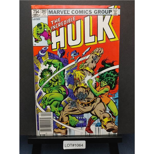 The Incredible Hulk #282 (1983) Canadian Price Variant