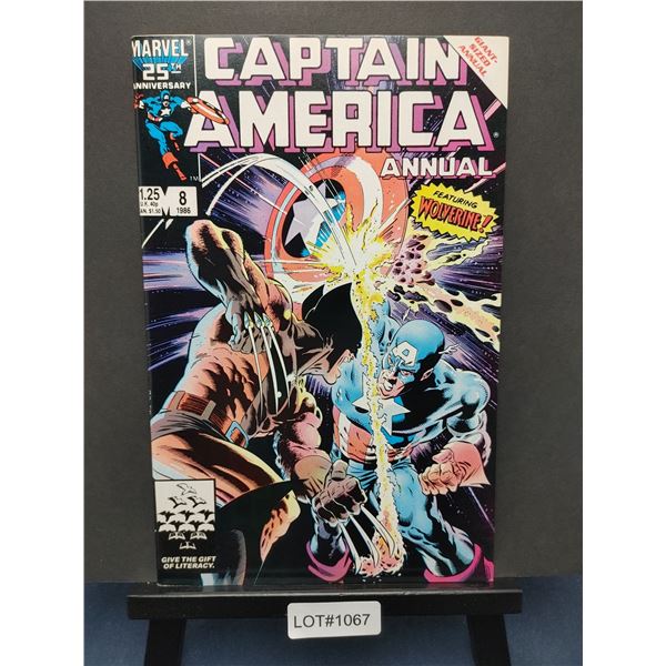 Captain America Annual #8 KEY ISSUE
