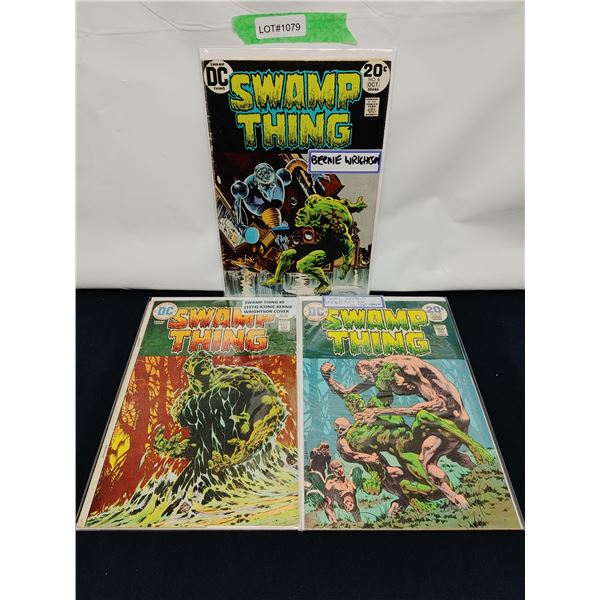 Assorted Swamp Thing Comics (1970s)