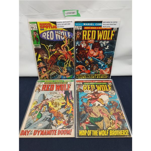 Assorted Red Wolf Comics (1970s)