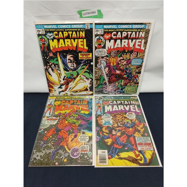 Assorted Captain Marvel Comics (1970s)