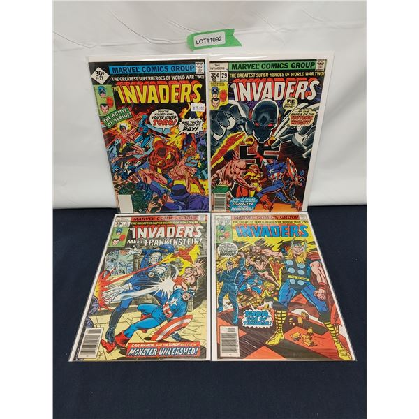 Assorted Invaders Comics (1970s)