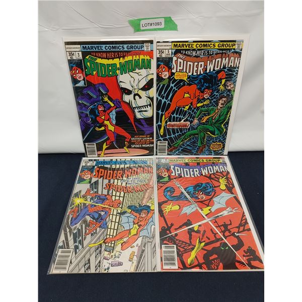 Assorted Spider-Woman Comics (1970s) KEY ISSUES