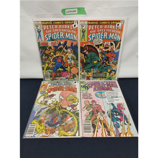 Assorted Spectacular Spider-Man Comics (1970s) KEY ISSUES