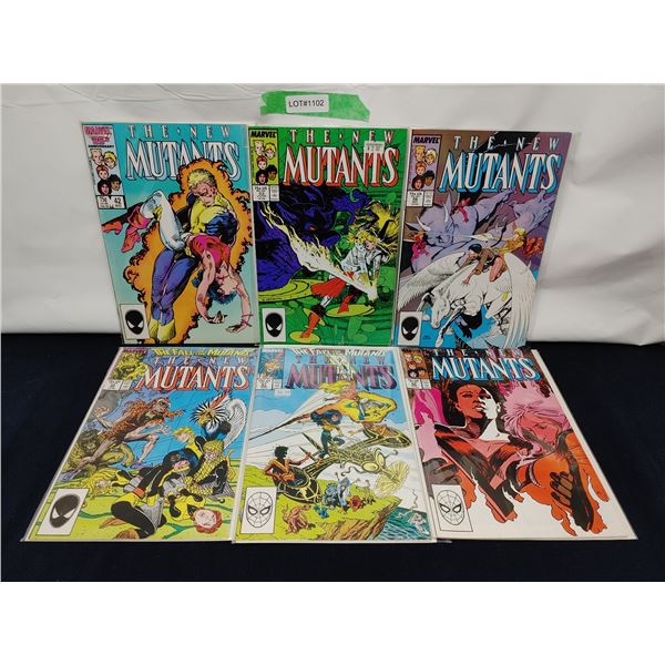 Assorted New Mutants Comics #42 (KEY), 52, 56, 59 (KEY), 61, 62