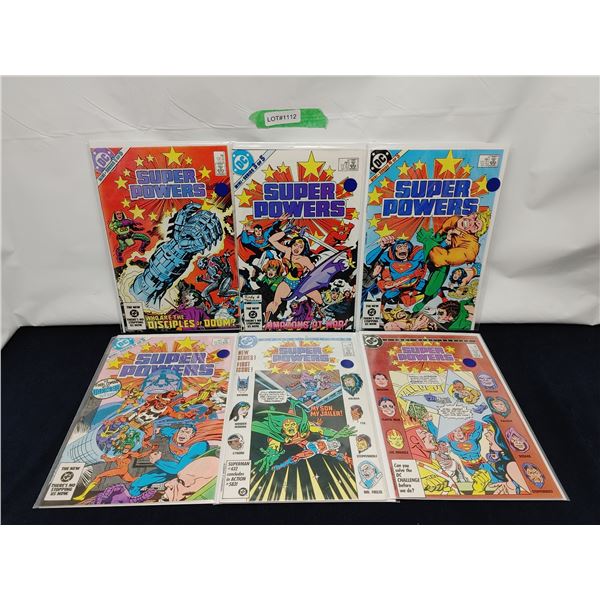 Assorted Super Powers Comics (1980s) Jack Kirby