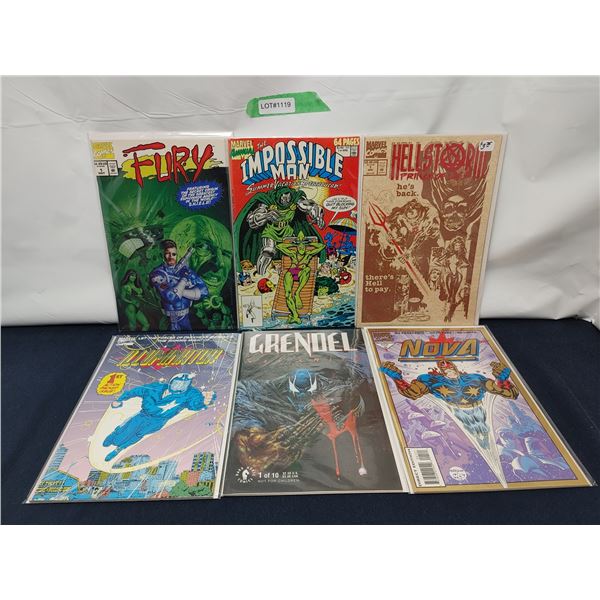 Assorted Marvel First Issue Comics (1980-90s)