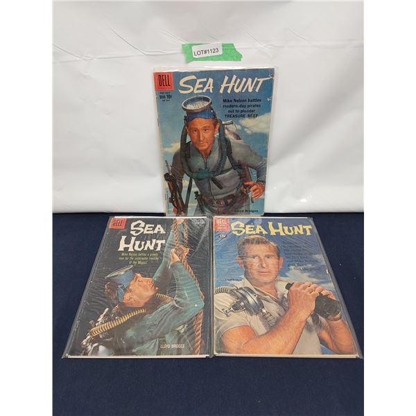 Dell Golden Age Sea Hunt Comics