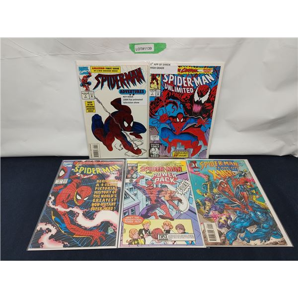 Assorted Spiderman #1 Comics (1980s) KEY ISSUES
