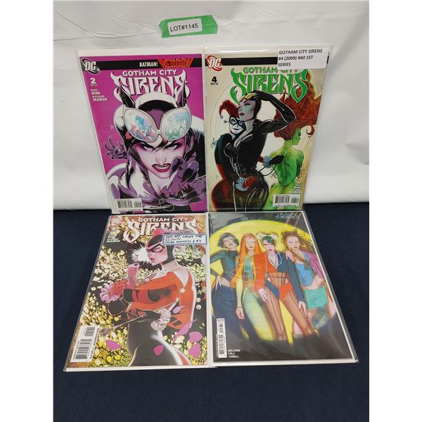 Assorted Gotham City Sirens Comics (2009) KEY ISSUE
