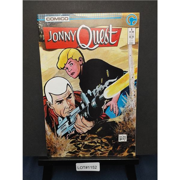 Jonny Quest #1 (1986) Wraparound Cover