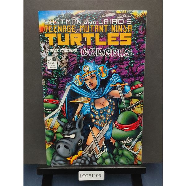 Teenage Mutant Ninja Turtles #8 (1986) Wraparound Cover
