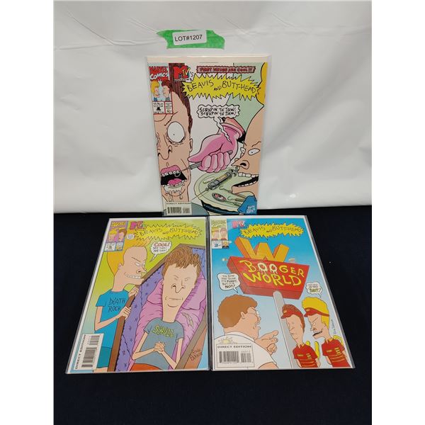 Beavis and Butt-Head #1-3 (1994) KEY ISSUE
