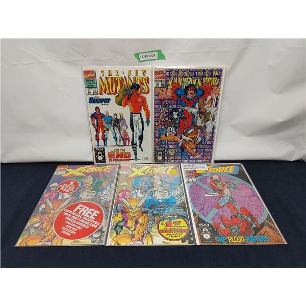 Assorted X-Force Comics (1990s) KEY ISSUES