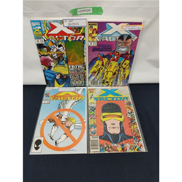 X-Factor #10(KEY), 15(KEY), 19(KEY), 92(KEY) (1980s)