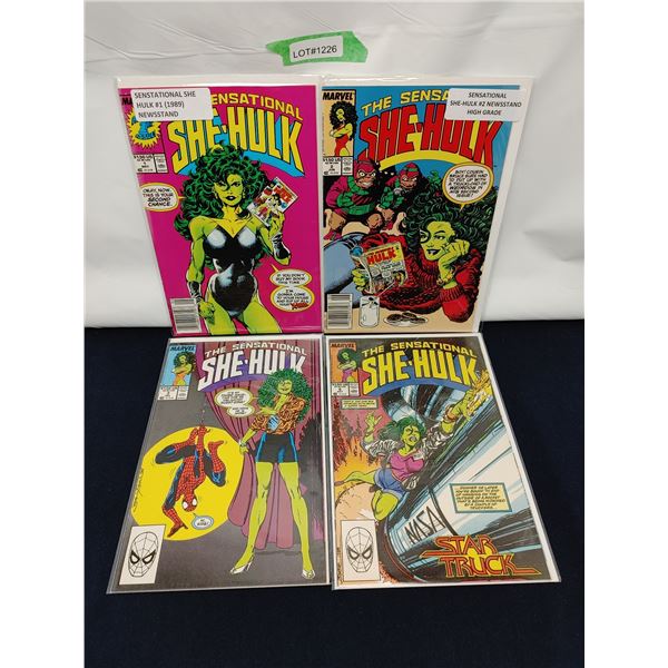 Sensational She-Hulk #1(KEY), 2(KEY), 3, 6 (1992)