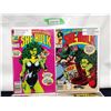 Image 2 : Sensational She-Hulk #1(KEY), 2(KEY), 3, 6 (1992)
