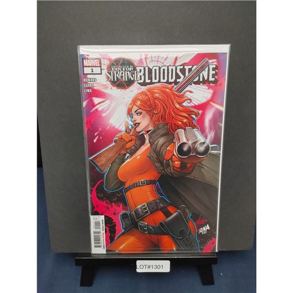 Death of Dr. Strange; Bloodstone (2022) KEY 1st Appearance Lyra Bloodstone, David Nakayama