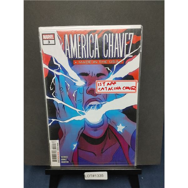 America Chavez : Made in the USA #1 (2021) KEY 1st  full Appearance Catalina Chavez, The Sister of A