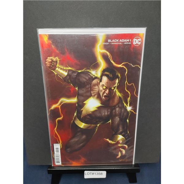 Black Adam #1 (2022) KEY 1st Appearance Malik (White Adam), Lucio Parrillo Variant