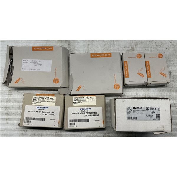 Lot of (7) Misc. ifm Items