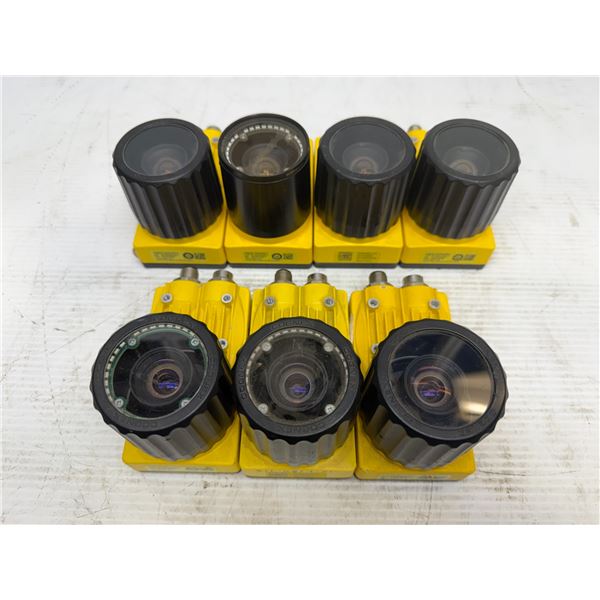 Lot of (7) Cognex Cameras