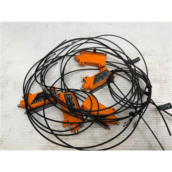 (5) Ifm #OBF503 Fiber Optic Amplifiers