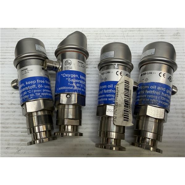 (4) Ifm #PN7009 Pressure Switches