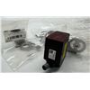 Image 3 : Lot of (4) Banner Items 1-#LTF12IC2LDQ Laser Displacement Sensor & 3-#82547 SMBIVURAR Bracket