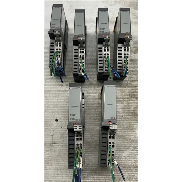 Lot of (6) Allen Bradley #1734-FPD & #1734-EP24DC