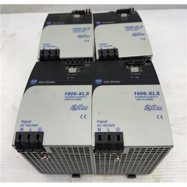 (4) Allen-Bradley #1606-XLS480E Power Supplies