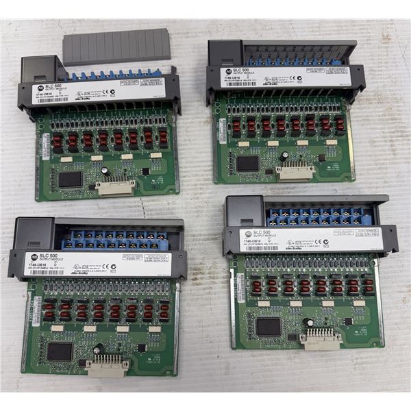 (4) Allen-Bradley #1746-OB16