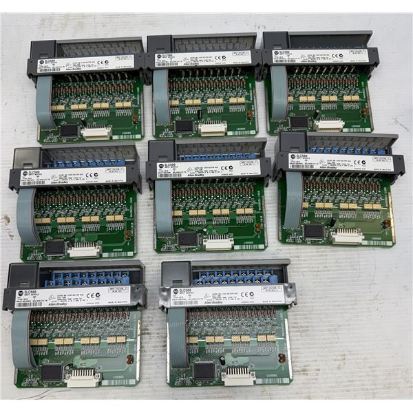 Lot of (8) Allen-Bradley #1746-IB16