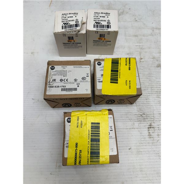Lot of (5) Allen-Bradley Items