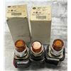 Image 1 : Lot of (5) Allen Bradley Pilot Lights 2-#800T-QT24R / 3-#800T-PT16